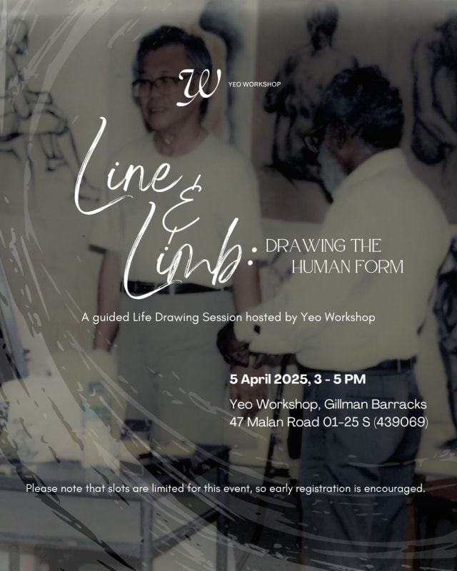 Drawing Workshop | Line & Limb: Drawing the Human Form, Life Drawing session & Monograph Book Launch