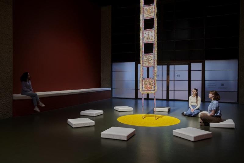 Citra Sasmita, Into Eternal Land, The Curve, Barbican, 30 January - 21 April 2025 © Citra Sasmita. Photo: Jo Underhill / Barbican