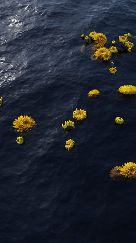 Priyageetha Dia, The Sea is a Blue Memory, 2022 3D animation video, 10:25mins, 4k H.264, stereo sound