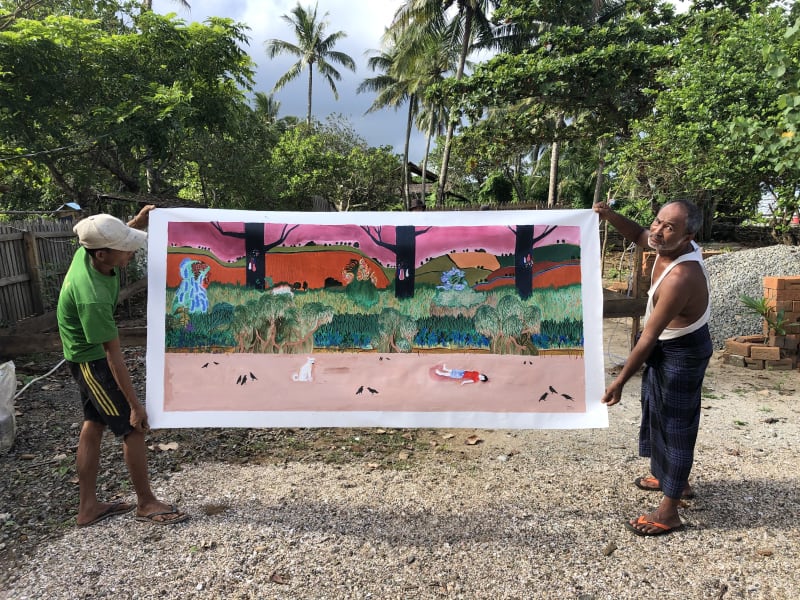 Maung Day, Dog Found the Murdered Body of His Master on the Beach, 2022