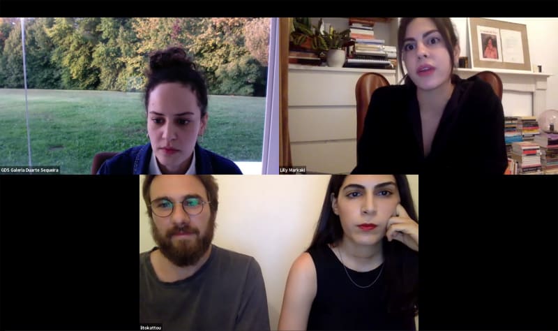 Galeria Duarte Sequeira Entangled Encounters with Petros Moris Lito Kattou Despoina Tzanou and Lilly Markaki