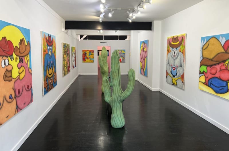 Schlomer Haus Gallery has an emphasis on queer, underrepresented and emerging art and artists — including Hunter Harvey, whose work was shown earlier this year.