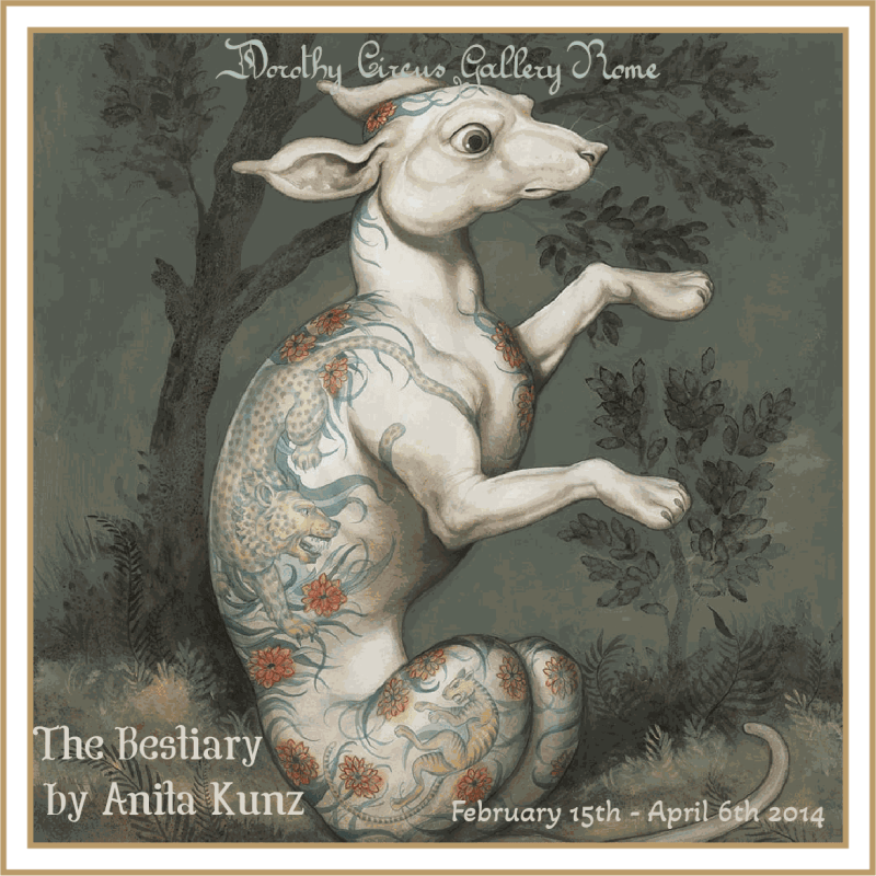 ANITA KUNZ: The Bestiary , Dorothy Circus Rome | Solo Show