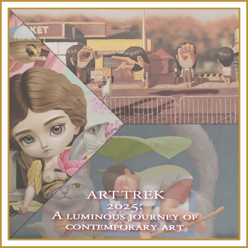 Sea Lanterns: Voices Across the Sea. A Luminous Journey of Filipino Contemporary Art for Art Trek 2025, Dorothy Circus Gallery...