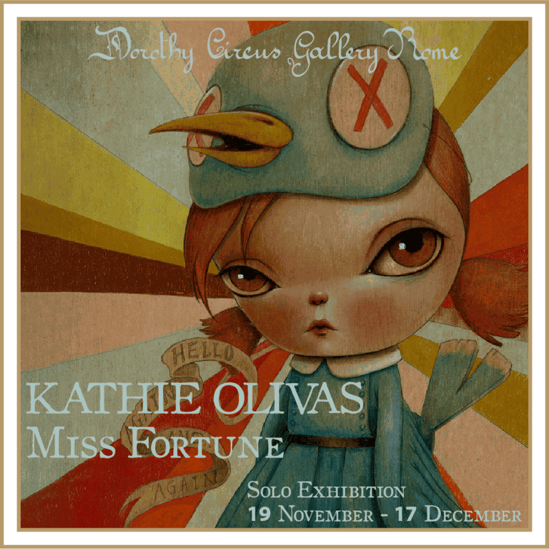 KATHIE OLIVAS: Miss Fortune, Dorothy Circus Rome | Solo Show