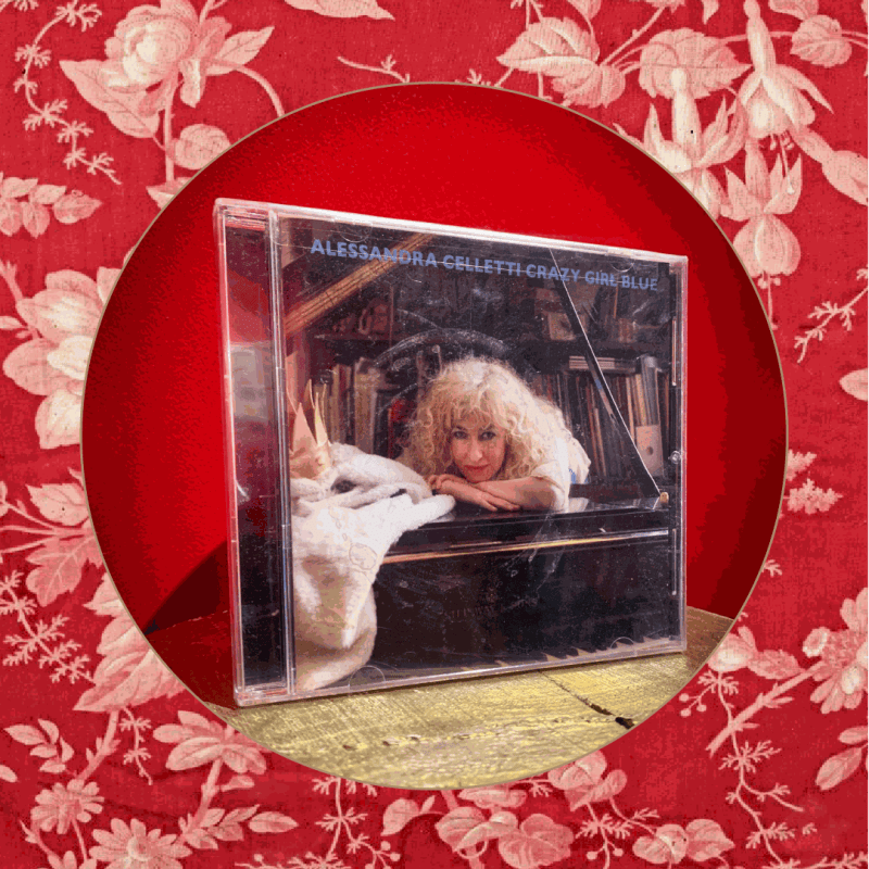 A CD titled Crazy Girl Blue by Pianist Alessandra Celletti