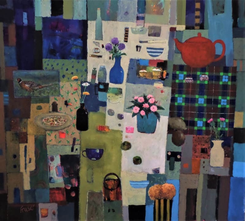 James Fraser, Game Broth and Tartan Cloth, 2023