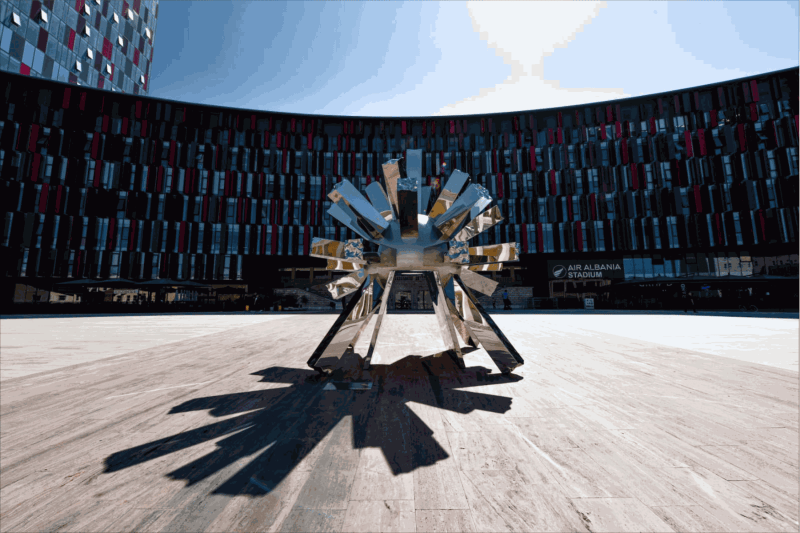 Unione di Luce, Italian Embassy in Tirana, Albania.