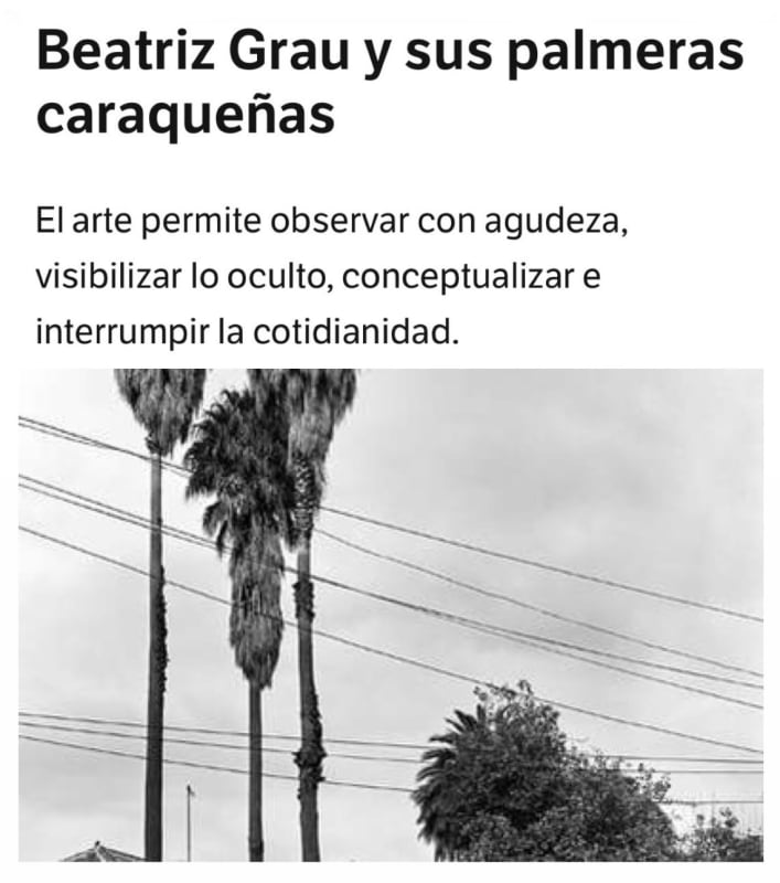 Beatriz Grau @ El Espectador