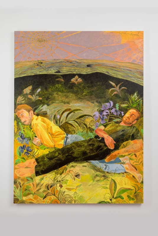 Anthony Cudahy, Anti-bausor tree (protected sleepers, wolf’s-bane and spider around), 2021