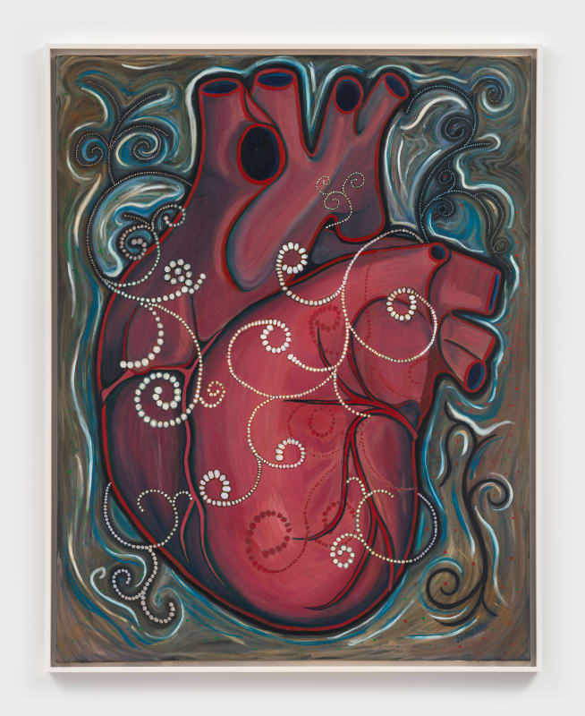 Shelley Niro, Oh My Aching Breaking Beading Heart, 2014