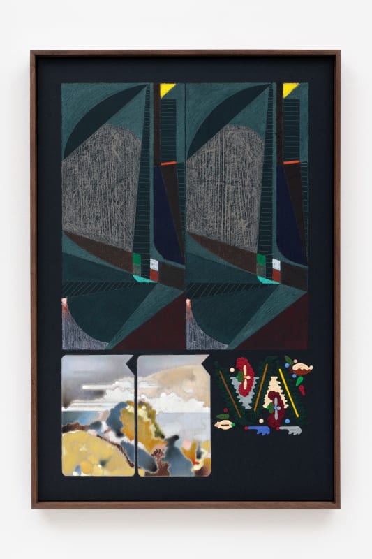 Haroun Hayward, Nightdrive through Babylon (Sunflower and the Sun), 2023