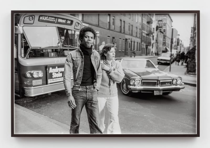 Sunil Gupta, Untitled #42 from the series Christopher Street, 1976/2019, Silver gelatin print, 60.9 x 91.7 cm, 24 x 36 1/8 in, Framed: 63 x 93.7 cm, 24 7/8 x 36 7/8 in, Edition of 5 plus 1 AP
