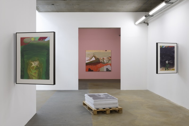 Installation view, Anthony Cudahy, Like Night Needs Morning, CAP Saint-Fons, 2024. Photography by Blaise Adilon