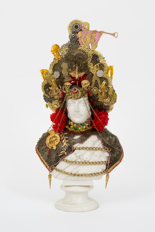 Hew Locke, Souvenir 17 (Albert Edward, Prince of Wales), 2024