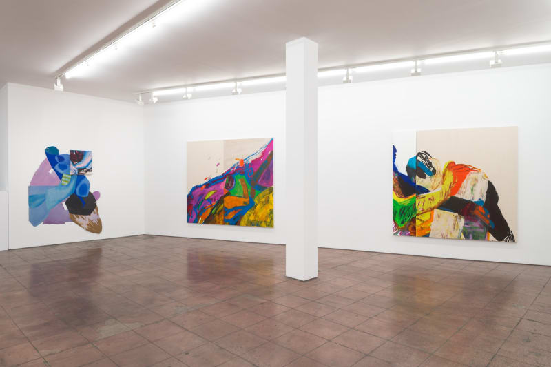 Installation view, Sarah Faux, 'Autofriction', Hales New York, Photo by JSP Art Photography