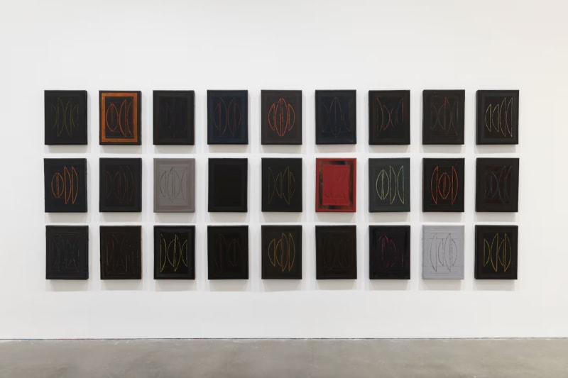 Kay WalkingStick, "Chief Joseph Series, 1974-76." Installation view, "An Indigenous Present," at the Institute of Contemporary Art/Boston. Courtesy National Museum of the American Indian, Smithsonian Institution, Washington, D.C., and the artist. © Kay WalkingStick and Mel Taing