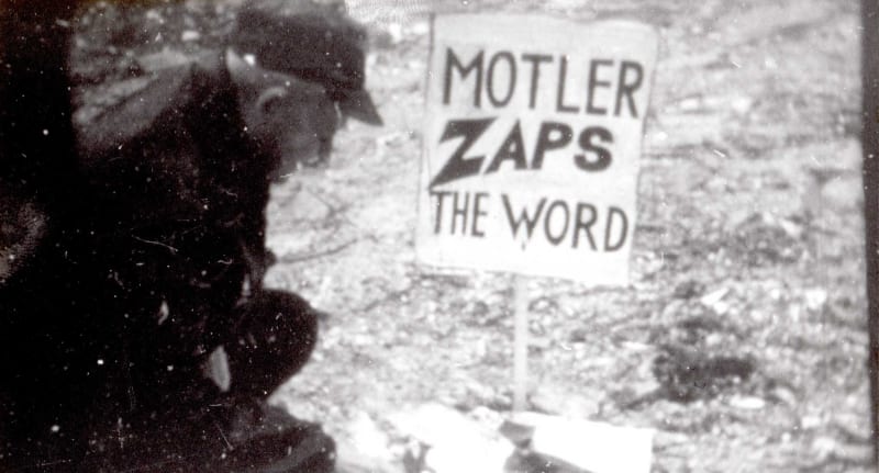 Jeff Keen, Rayday material, 8.9 x 14 cm, 3 1/2 x 5 1/2 in