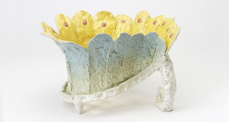 Richard Slee, Fruit Bowl, 1982, Glazed ceramic, 20 x 30 cm, 7 7/8 x 11 3/4 in
