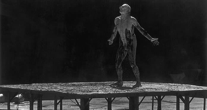 Stuart Brisley performance