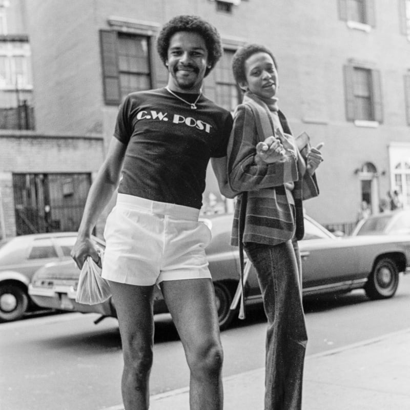 Detail of Sunil Gupta, Untitled #36 from the series Christopher Street, 1976,