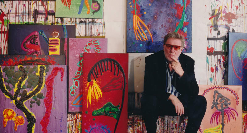 John Hoyland © Hugh Gilbert 1998