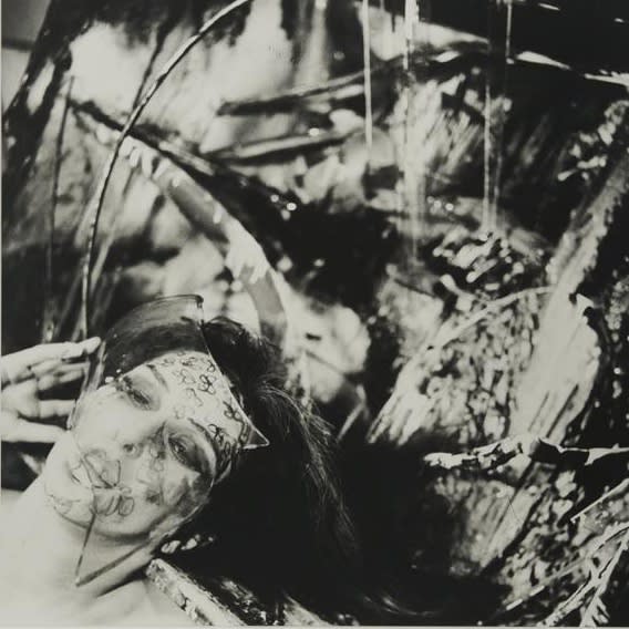 Detail of Carolee Schneemann, Eye Body #15, 1963/2005