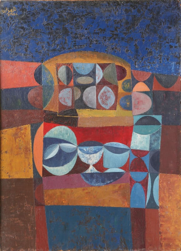 Anwar Jalal Shemza, Still Life, 1957