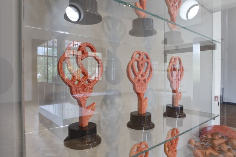 Installation view of Richard Slee, From Utility to Futility, V&A