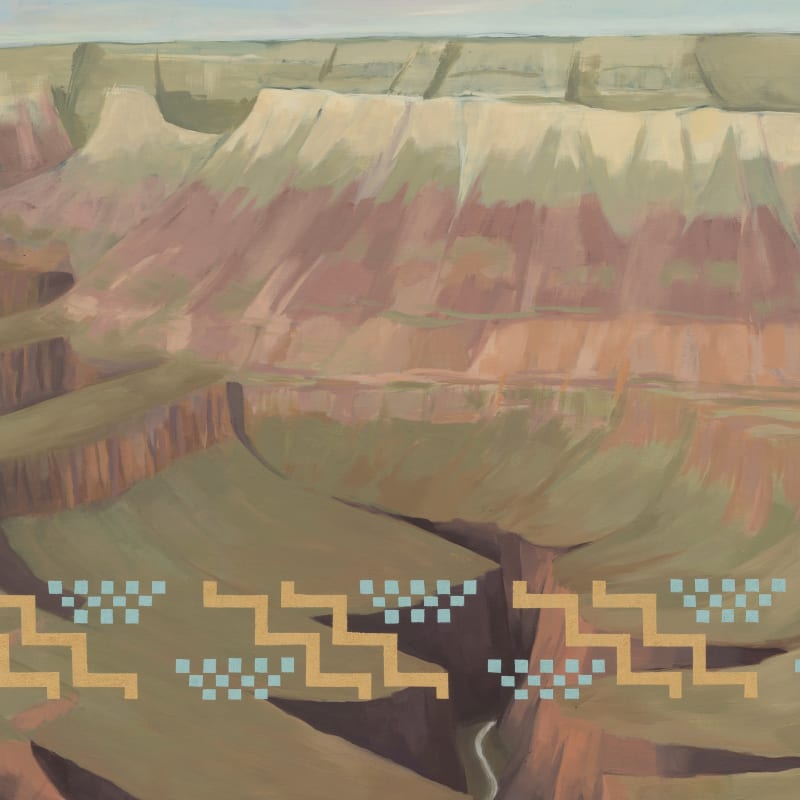 Kay WalkingStick, South Rim, 2016