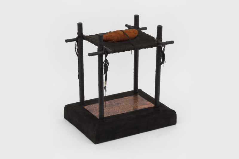 Kay WalkingStick, Tears, 1990. Photo by JSP Art Photography.