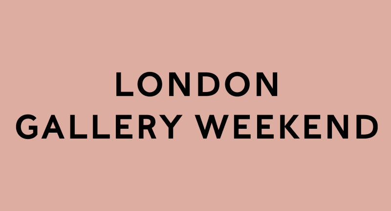 London Gallery Weekend logo