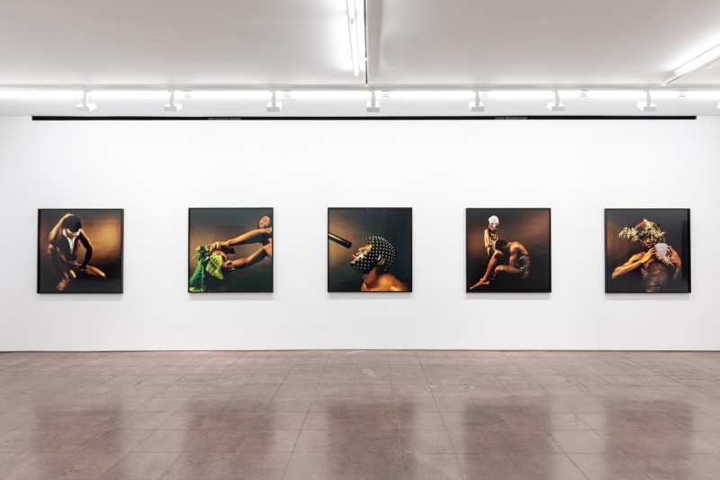 Installation view of Rotimi Fani Kayode, Tranquility of Communion, Hales New York