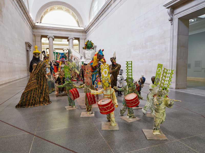 Installation Image of The Procession, Tate Britain, London