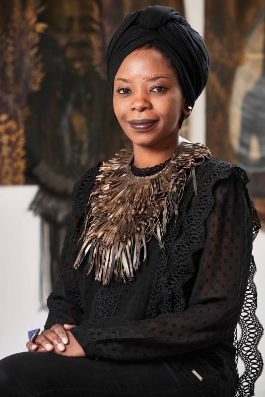 Portrait Of Tuli Mekondjo, 2021. Photo By Christian Stiebahl.