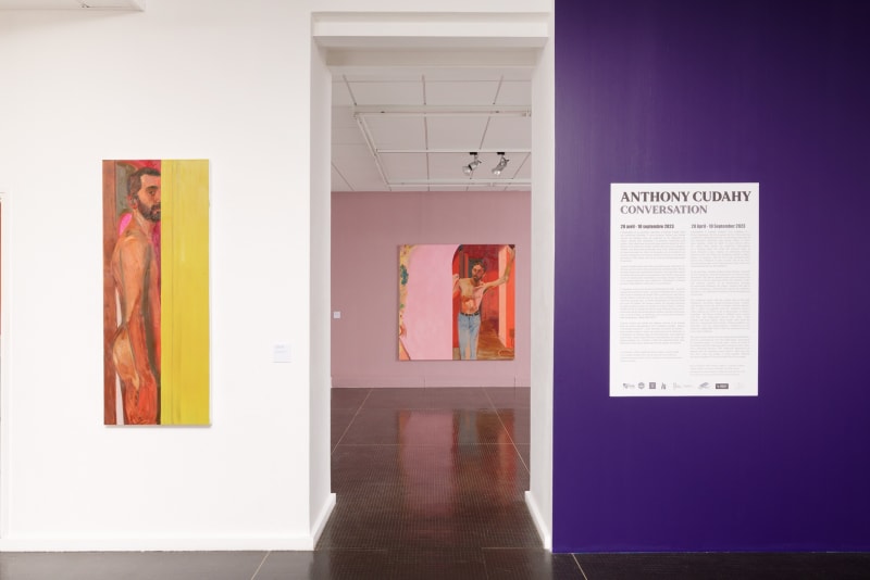 Installation View Of Conversation, Museum Of Fine Arts Dole, 28 April - 10 September 2023
