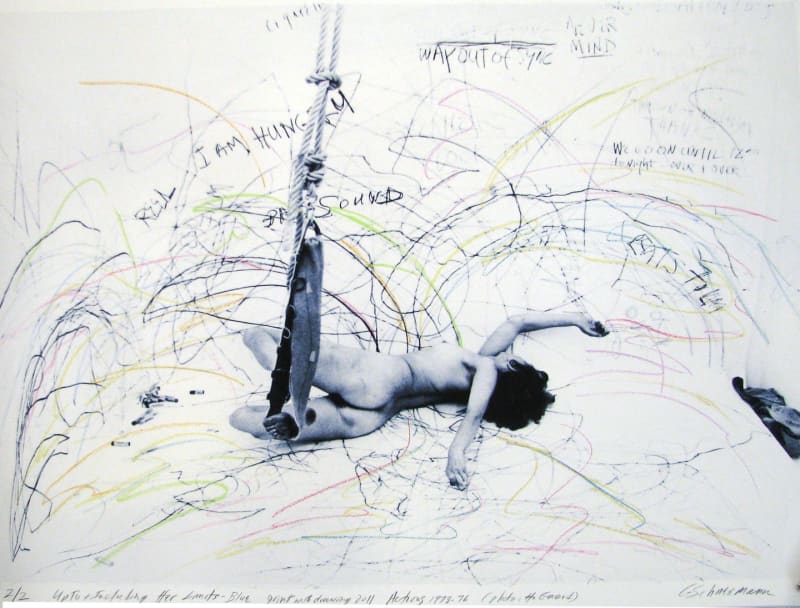 Carolee Schneemann, Up To and Including Her Limits-Blue, 1973-76/2011