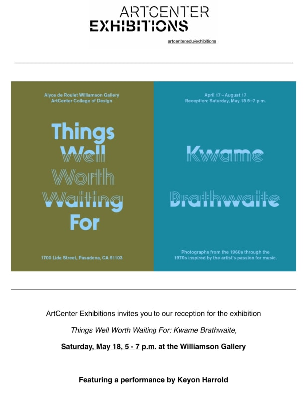 Opening Reception: Things Well Worth Waiting For