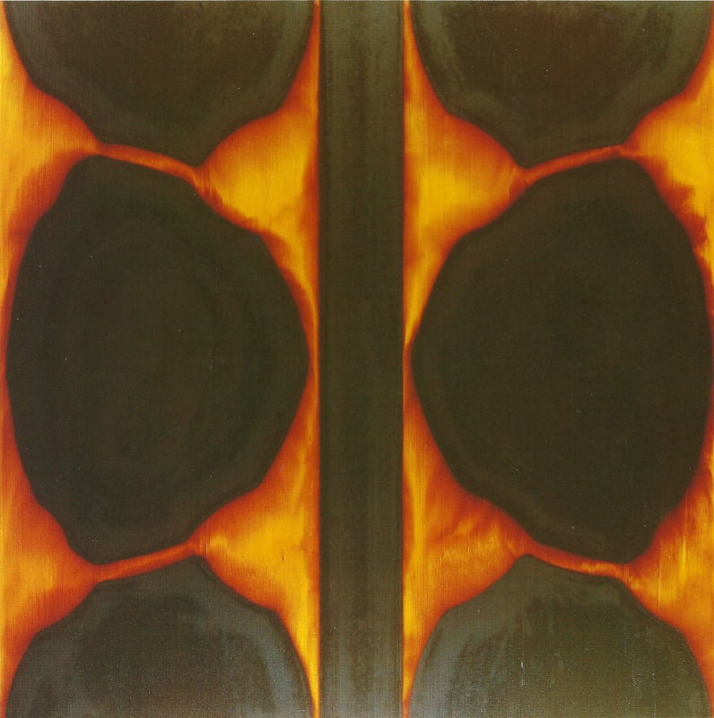 William MacIlraith, Untitled, 1993, oil and wax on canvas, 54 x 54 ins, 137.2 x 137.2 cm