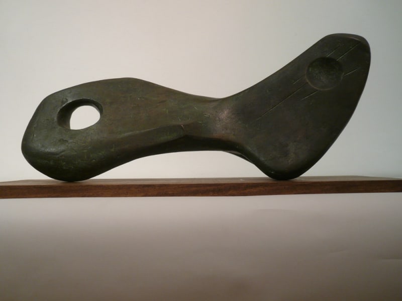 Barbara Hepworth, Reclining Form (Trewyn), 1959 Conceived in 1959 and cast in an edition of 7, bronze, length: 25 ins, 63.5cm