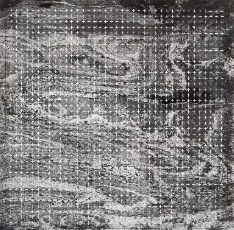 Gneiss 2, 1991 Etching photogravure, 60 x 60 cm