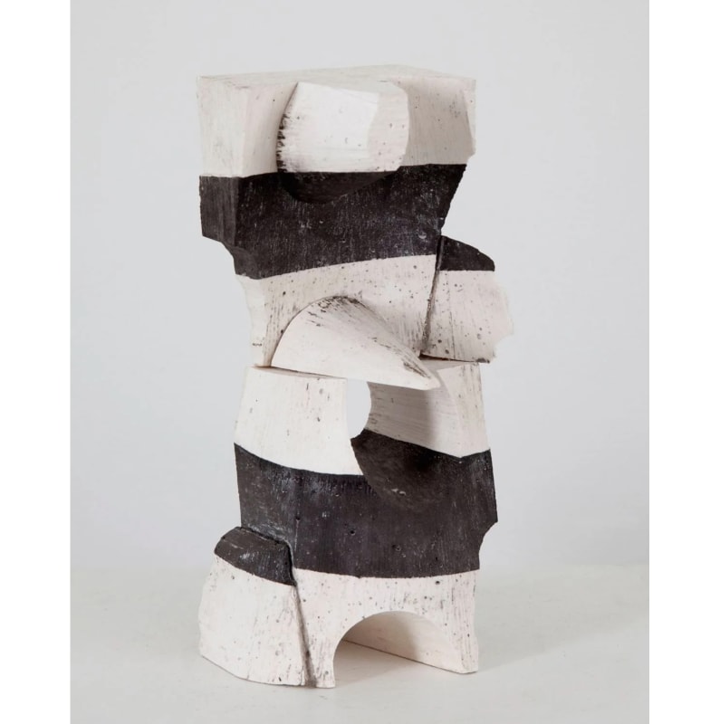 Mel Kendrick, "Untitled," 2010, signed and dated MK '10, pigmented plaster, 6 1/2 x 2 1/2 x 2 1/2 inches