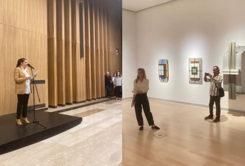 Andreas Fogarasi. Exhibition HANDLE WITH CARE at the Ludwig Museum