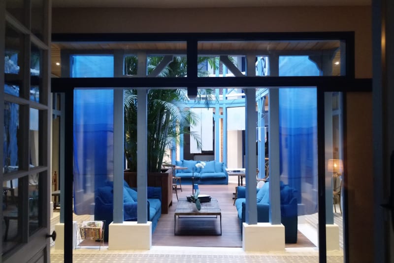 Villa d'Eaux, exhibition by Noémie Lacroix : Wave Fragments