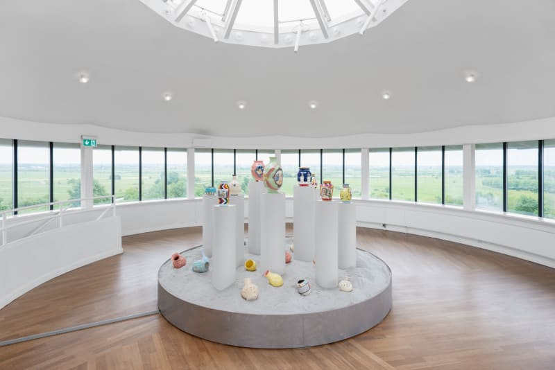 NIELS PUGHOLM'S COVID-POTTS AT THE ART MUSEUM IN TØNDER