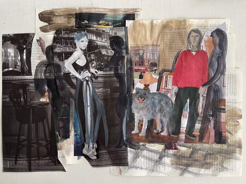 The Night Eats All Objects, Lea von Wintzingerode with Paul DD Smith, Adrijana Gvozdenović, and Filipe Lippe/Mr. Cosmic Slop