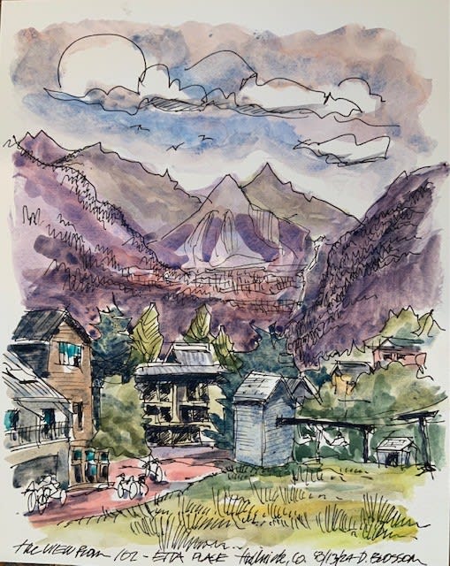 The Language of Sketching , Duane Blossom | Local | Watercolor