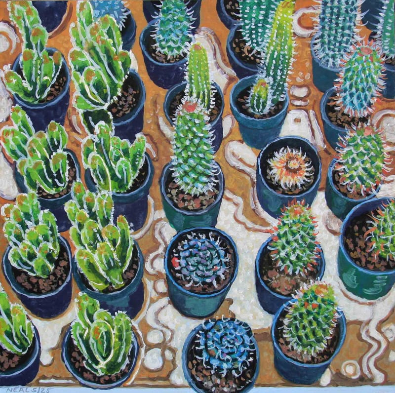 Patrick Neal, Cacti (Allerton Park Greenhouse), 2025