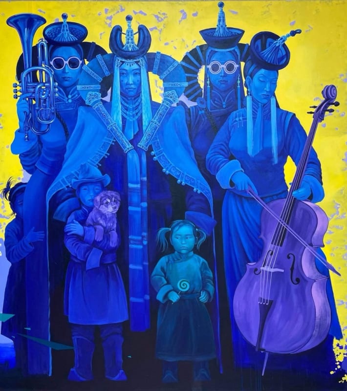 Artists Talk on Art Presents: Mongolian Artist Zaya Saikhan-Sambuu Interviewed by Author and Art Historian Dr. Gail Levin