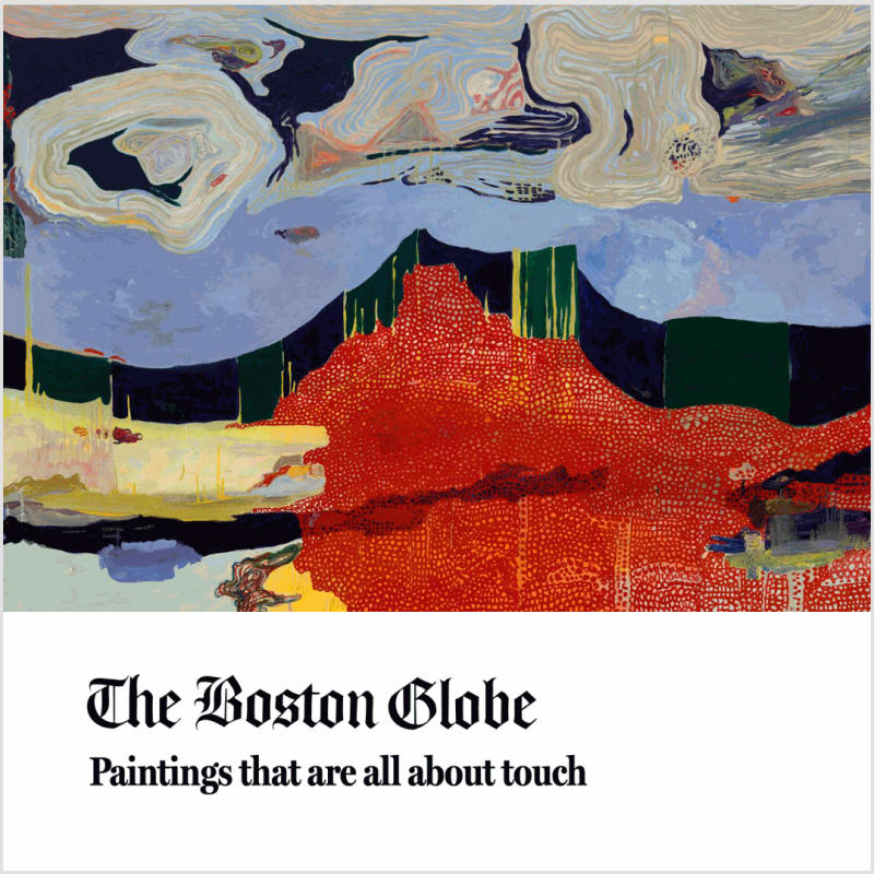 Paintings that are all about touch